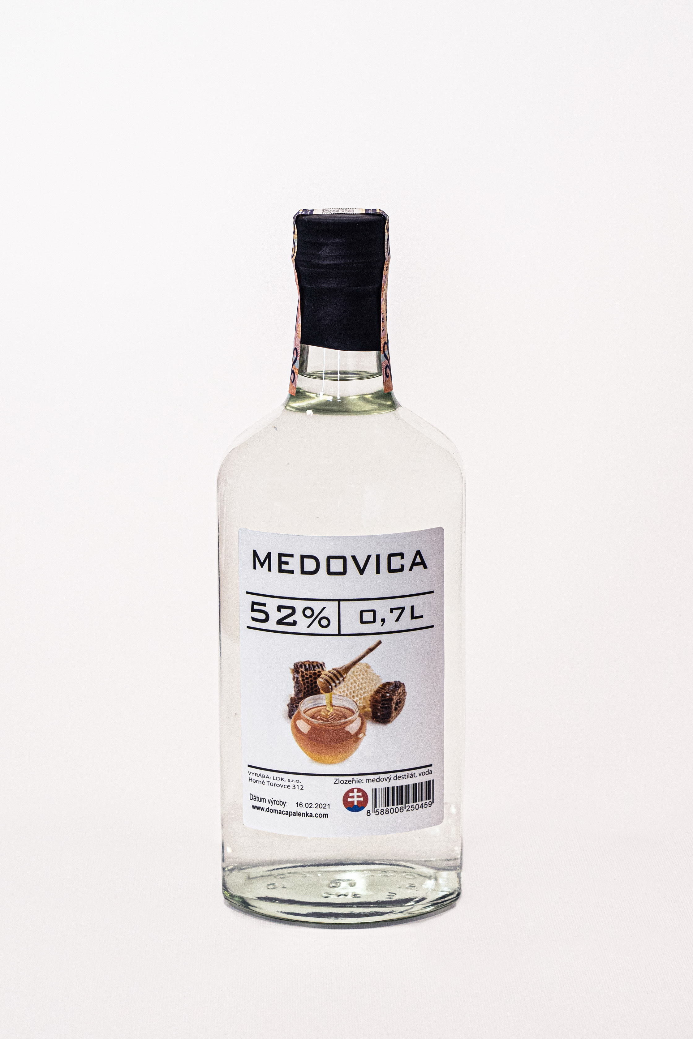 Medovica 52% | E-shop | Domáca pálenka