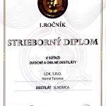 Strieborn Diplom - Slivovica